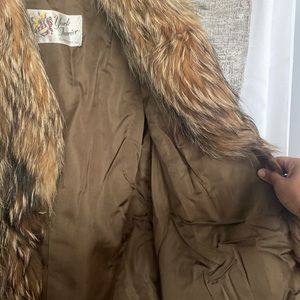 SOLD- Authentic Brown FOX coat